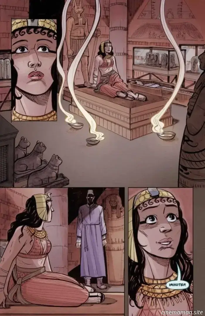 Universal Monsters: The Mummy #4 - Comic Book Teaser