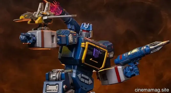 Звуковая волна присоединяется к коллекции коллекционных статуй Transformers от Iron Studios