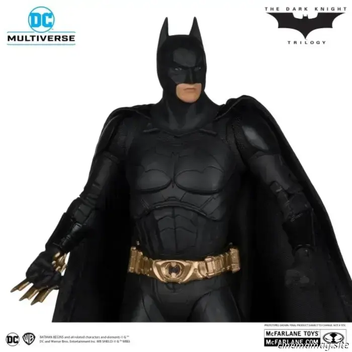 Линейка DC Multiverse от McFarlane представляет фигурки героев фильмов "Бэтмен 1989" и "Бэтмен: начало"