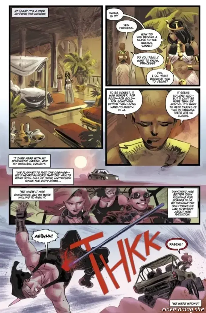 Превью комикса — «Бегущий по лезвию: Чёрный Лотос — Лас‑Вегас» №3