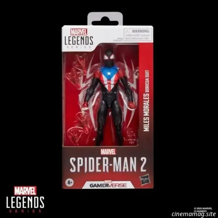 Hasbro presenta las nuevas figuras Marvel Legends Series Spider-Man 2 Gamerverse