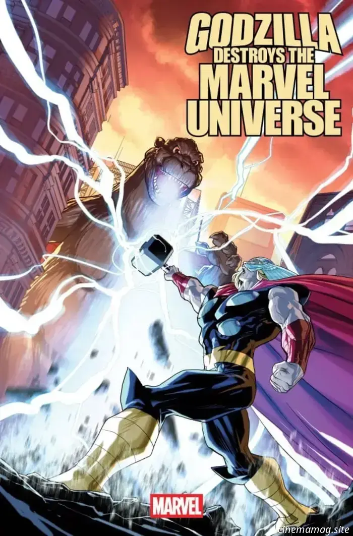 Godzilla Destroys the Marvel Universe #1 - Comic Book Sneak Peek