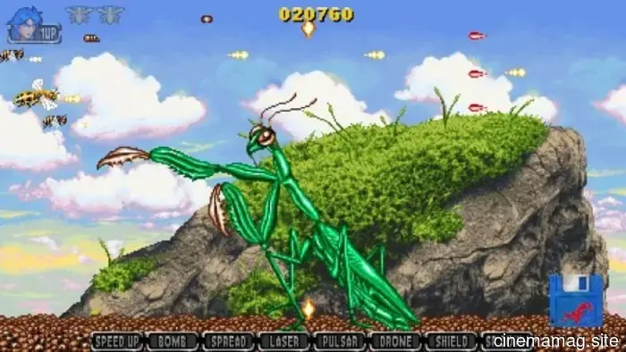 Il remake del classico sparatutto Amiga Apidya apre i preordini.