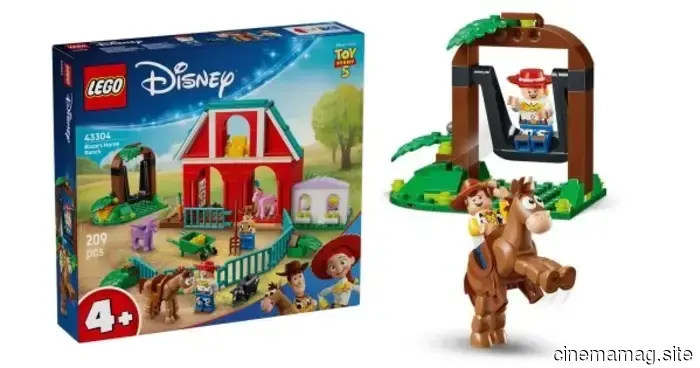 LEGO Disney История игрушек 5 Набор ранчо Блейза раскрыт