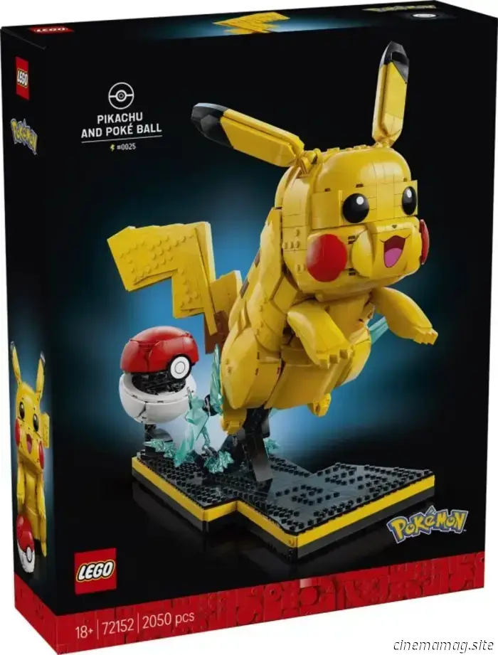Линейка LEGO Pokémon запускается с Пикачу, Иви, Венузавром, Чаризардом и Бластойзом.