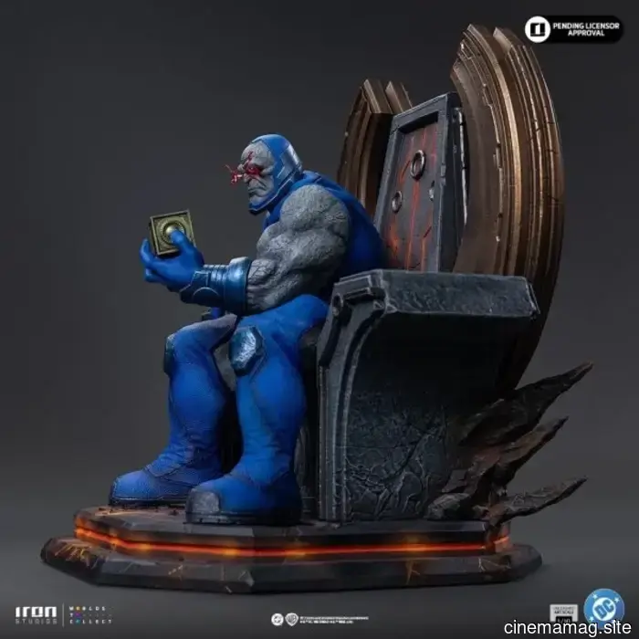 Darkseid Unleashed through Iron Studios' newest DC collectible statue.