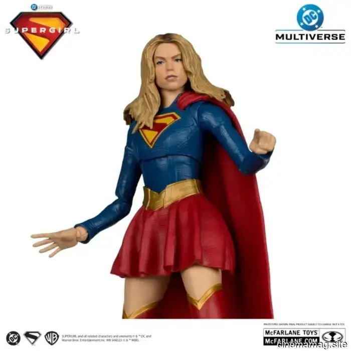 McFarlane Toys presenta las figuras de acción de la película Supergirl del Multiverso DC