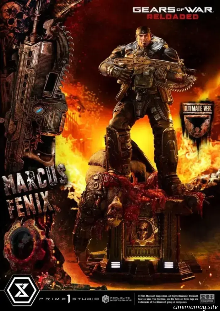 Gears of War: Reloaded: la statua da collezione Marcus Fenix Real Elite Masterline svelata da Prime 1 Studio