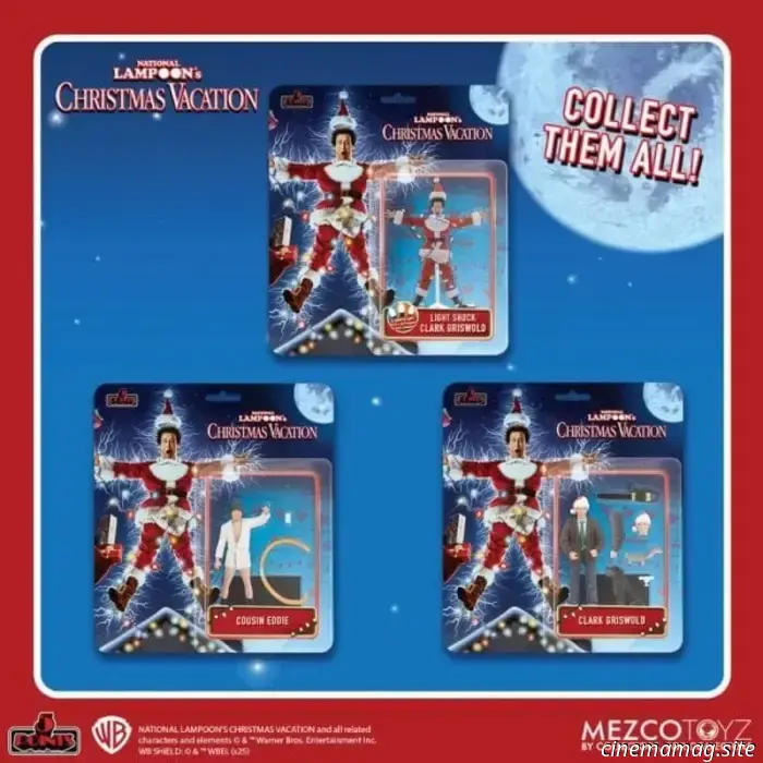 Mezco Toyz has revealed a 5 Points action figure set based on National Lampoon’s Christmas Vacation.