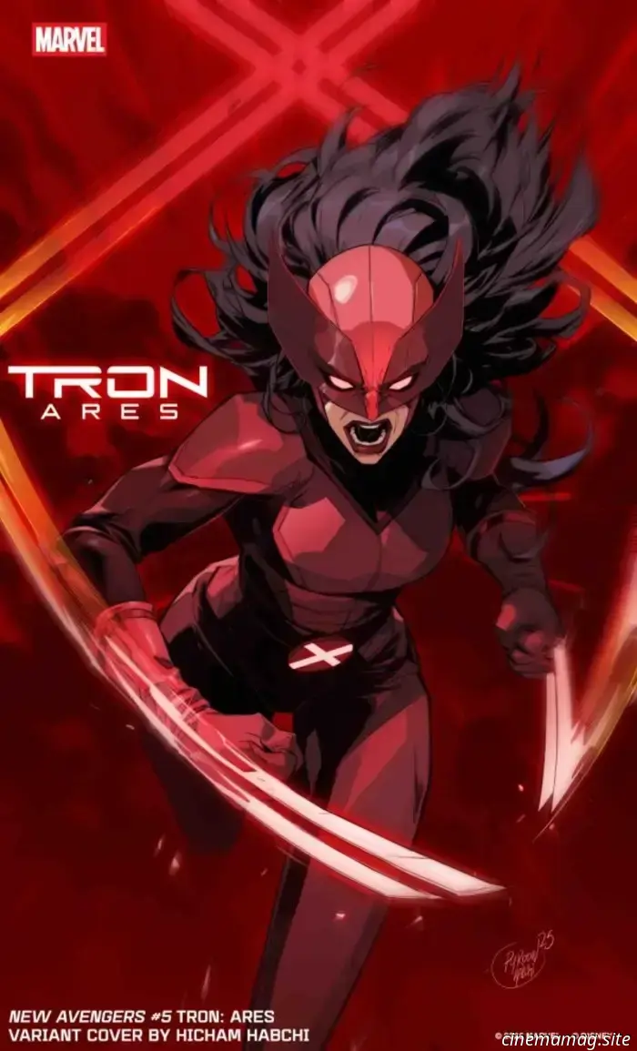 Супергерои Marvel входят в Сеть для вариантных обложек TRON: Ares
