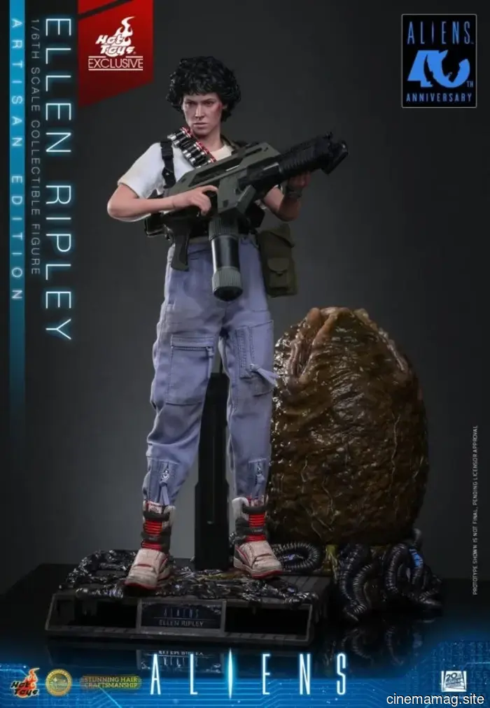 Hot Toys celebra il 40° anniversario di Aliens con la figura in scala sei di Ellen Ripley