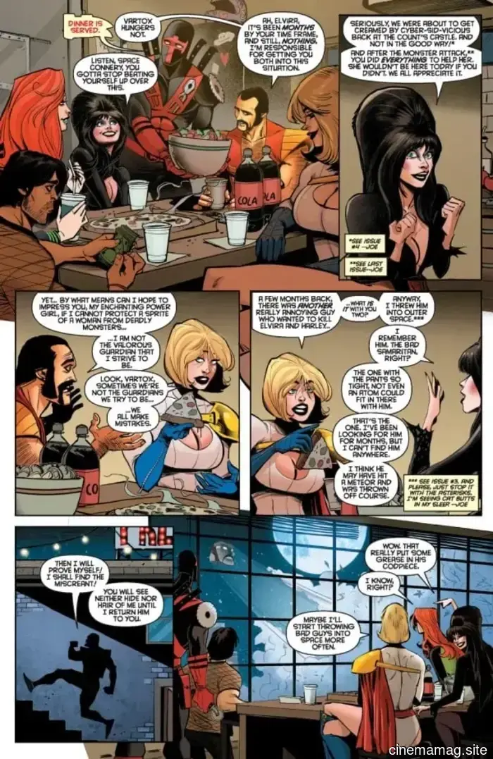 Preview of Comic Book – Harley Quinn X Elvira #6