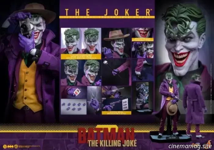 La figura del Joker in scala 1/6 da Batman: The Killing Joke svelata da Hot Toys