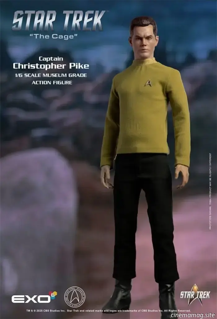 Il capitano Christopher Pike, protagonista di Star Trek "The Cage", svelato da EXO-6