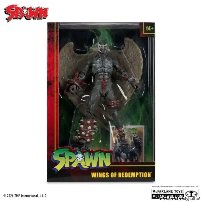 McFarlane Toys releases Nightmare Spawn, Wings of Redemption, and Curse of the Spawn action figures.