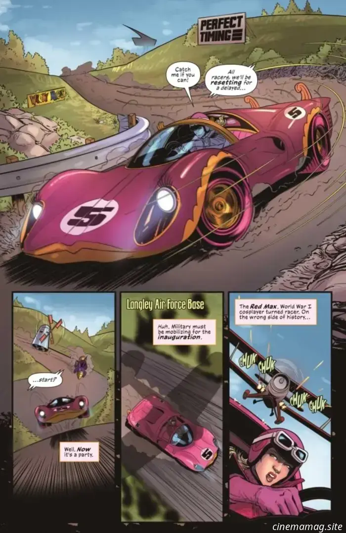 Dynamite Entertainment offers a first-look preview of Giant-Size Wacky Races.