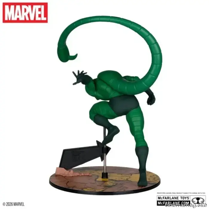 McFarlane Toys revela nuevas figuras coleccionables de Spider-Man, Escorpión y Hulk de Marvel Comics