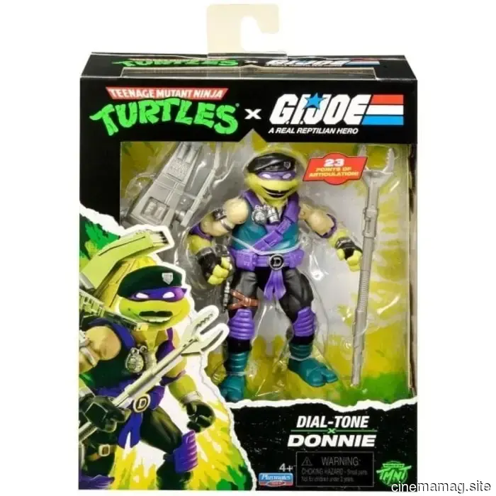 Pre-orders for the Teenage Mutant Ninja Turtles x G.I. Joe crossover action figures have been launched.