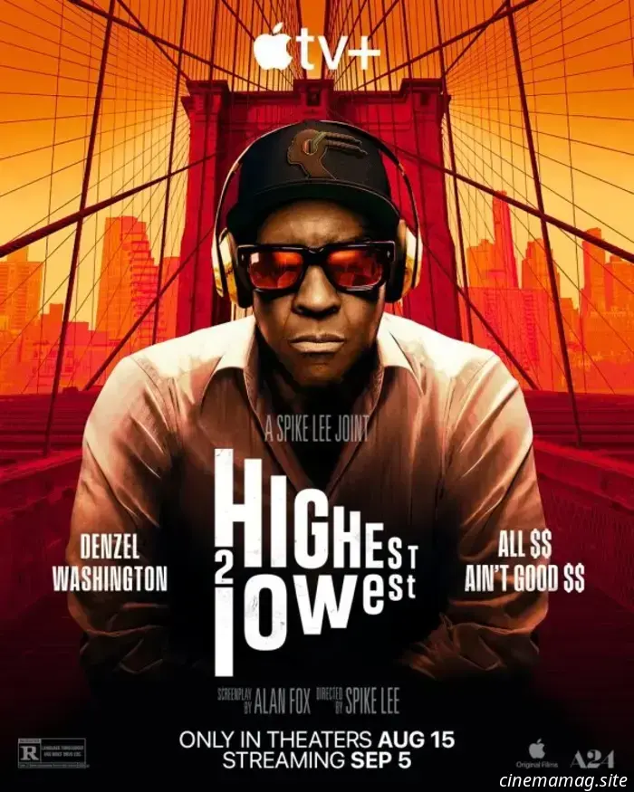 New trailer released for Spike Lee's Highest 2 Lowest featuring Denzel Washington.