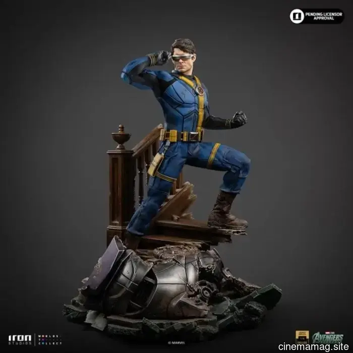 Iron Studios has revealed the quarter scale statue of Cyclops from Avengers: Doomsday.