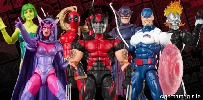 Hasbro introduces the newest Marvel Legends Series figures featuring a Box Build-A-Figure.
