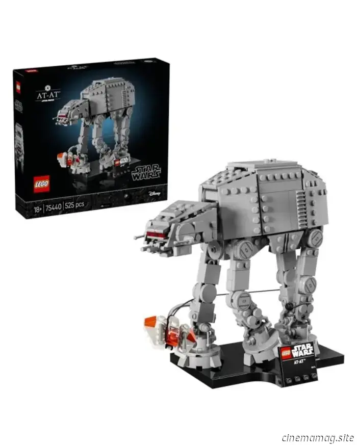 Компания LEGO официально представила три новых дополнения к теме LEGO Star Wars на зиму 2026 года: среднемасштабный шагоход AT‑AT из фильма «Звёздные войны: Эпизод V — Империя наносит ответный удар» и атакующий крейсер класса Venator из «Звёздные войны: Эпизод III — Месть ситхов», а также собираемую модель очаровательного астромеха BB‑8 из «Звёздные войны: Пробуждение силы»; смотрите промоизображения и подробности здесь…

Принесите драму Сражения на Хоте в свой дом с этим динамичным набором для сборки AT‑AT для взрослых (75440). Воссоздайте аутентичные детали культового шагохода AT‑AT, развернутого наземными войсками Галактической Империи. Добавьте сноуспидер Повстанцев в полёте, обматывающий свой буксировочный трос вокруг ног AT‑AT, как в захватывающей сцене из «Империи наносит ответный удар». Наслаждайтесь приятным временем, погружаясь в эту ностальгическую и вознаграждающую сборку, и выставьте свою работу на подставке с табличкой с названием.
Отличное угощение для себя или подарок другим взрослым фанатам и коллекционерам, этот набор дополняет среднемасштабные собираемые модели в Коллекции Звёздолётов LEGO® Star Wars™.
Стройте умнее с приложением LEGO Builder — увеличивайте, вращайте в 3D, отслеживайте прогресс и следуйте пошаговым цифровым инструкциям. В наборе 525 деталей.
НАБОР ДЛЯ ВЗРОСЛЫХ – Станьте свидетелем действий Сражения на Хоте из «Звёздные войны: Империя наносит ответный удар» с этим среднемасштабным модельным набором LEGO® Star Wars™ для сборки и демонстрации шагохода AT‑AT (75440) и сноуспидера
ПЕРЕДАЙТЕ ДРАМУ – Создайте динамичную сцену из кирпичиков LEGO®, где сноуспидер обматывает свой буксировочный трос вокруг ног AT‑AT, пытаясь его опрокинуть
РАЗРАБОТАН ДЛЯ ДЕМОНСТРАЦИИ – Покажите своё творение на собираемой подставке с табличкой
РАСШИРЬТЕ КОЛЛЕКЦИЮ – Этот коллекционный набор дополняет ассортимент среднемасштабных собираемых моделей культовых звёздолётов LEGO® Star Wars™
ПОДАРОК ДЛЯ ВЗРОСЛЫХ ФАНАТОВ – Побалуйте себя или подарите этот набор LEGO® творческому другу, который любит классическую трилогию Star Wars™
3D ИНСТРУКЦИИ ДЛЯ СБОРКИ – Приготовьтесь собирать как никогда раньше с приложением LEGO® Builder, где можно сохранять наборы, отслеживать прогресс, увеличивать и вращать модель с помощью 3D‑инструкций
ИЗ ГАЛАКТИКИ ДАЛЁКО, ДАЛЁКОЙ — В ВАШ ДОМ – Коллекционные наборы LEGO® Star Wars™ для взрослых созданы для людей, которые любят творческую деятельность руками, чтобы расслабиться и восстановить силы
РАЗМЕРЫ – AT‑AT в этом наборе из 525 деталей имеет высоту более 6,5 дюйма (17 см), длину 7,5 дюйма (19 см) и ширину 4,5 дюйма (11 см) и станет эффектным украшением рабочего стола

Продемонстрируйте обтекаемый дизайн атакующего крейсера класса Venator с этим набором для сборки модели звёздолёта (75441). Используйте кирпичики LEGO®, чтобы воссоздать характерный силуэт и аутентичные детали одного из самых универсальных кораблей флота Галактической Республики. Переживите сцены из «Звёздные войны: Месть ситхов», погрузившись в эту сложную и вознаграждающую сборку. Гордо выставьте впечатляющий Атакующий крейсер на собираемой подставке с табличкой с названием.
В составе среднемасштабной Коллекции звёздолётов LEGO Star Wars™ этот набор станет отличным подарком для вас или других взрослых поклонников приквелов.
Наслаждайтесь расширенными возможностями сборки с приложением LEGO Builder — увеличение и вращение с 3D‑инструкциями, сохранение и отслеживание прогресса — всё в приложении. В наборе 643 детали.
НАБОР ДЛЯ СБОРКИ МОДЕЛИ ЗВЁЗДОЛЁТА – Постройте и выставьте среднемасштабную модель атакующего крейсера класса Venator (75441), как в «Звёздные войны: Месть ситхов»
АУТЕНТИЧНЫЕ ДЕТАЛИ – Передайте обтекаемый силуэт и характерные отметки культового крейсера класса Venator с помощью кирпичиков LEGO®
РАЗРАБОТАН ДЛЯ ДЕМОНСТРАЦИИ – Покажите своё творение на собираемой подставке с табличкой, и поднимите верхнюю секцию, чтобы открыть ангар
РАСШИРЬТЕ КОЛЛЕКЦИЮ – Этот набор является частью коллекционной серии среднемасштабных собираемых моделей культовых звёздолётов Star Wars™
ПОДАРОК ДЛЯ ВЗРОСЛЫХ – Побалуйте себя или подарите этот набор LEGO® другому фанату приквелов Star Wars™ или любому коллекционеру LEGO Star Wars
3D ИНСТРУКЦИИ ДЛЯ СБОРКИ – С приложением LEGO® Builder вы можете собирать модели, используя 3D‑инструкции, отслеживать прогресс и сохранять все свои наборы в приложении
ИЗ ГАЛАКТИКИ ДАЛЁКО, ДАЛЁКОЙ — В ВАШ ДОМ – Коллекционные наборы LEGO® Star Wars™ для взрослых (продаются отдельно) созданы для людей, которые любят ручную, вдумчивую творческую деятельность для расслабления
РАЗМЕРЫ – Эта собираемая модель Звёздного Разрушителя из 643 деталей имеет высоту более 6 дюймов (15 см), длину 12 дюймов (31 см) и ширину 6 дюймов (16 см) и станет эффектным элементом декора

Добавьте максимум милоты с этим головокружительным набором LEGO® Star Wars™ — BB‑8™ Астромех для детей. Используйте кирпичики LEGO, чтобы передать аутентичные детали культового дроида, как в «Звёздные войны: Пробуждение силы». Катайте BB‑8 по ровной поверхности, и его голова будет вращаться в разных направлениях. Откройте люк на корпусе BB‑8, чтобы увидеть «горелочный» манипулятор, подобный тому, которым он показал Финну «палец вверх».
Разместите собираемую модель рядом с информационной табличкой BB‑8 и фигуркой BB‑8 стандартного размера, чтобы создать милый декор Star Wars, который вызовет улыбку у любого фаната.
Этот игровой конструктор станет отличным подарком для детей — мальчиков и девочек — от 10 лет и старше. Они также могут наслаждаться интуитивной сборкой с помощью приложения LEGO Builder, увеличивая и вращая в 3D, сохраняя и отслеживая прогресс — всё в приложении. В наборе 569 деталей.
ДЕКОР STAR WARS™ – Создайте игривую витрину с этим набором LEGO® для сборки дроида‑астромеха BB‑8 (75452) для детей от 10 лет
ДИНАМИЧНАЯ ДЕМОНСТРАЦИЯ – Катайте BB‑8 по ровной поверхности, чтобы его голова автоматически вращалась в произвольных направлениях
СКРЫТАЯ ФУНКЦИЯ – Откройте люк на корпусе BB‑8, чтобы увидеть «горелочный» манипулятор, похожий на тот, которым он сделал Финну «палец вверх» в «Пробуждении силы»
ФИГУРКА BB‑8 LEGO® – Выставьте основную собираемую модель вместе с информационной табличкой BB‑8 и фигуркой BB‑8 стандартного размера
ПОДАРОК ДЛЯ ДЕТЕЙ – Этот игровой набор станет милым подарком для мальчиков, девочек и всех поклонников LEGO® Star Wars™ от 10 лет и старше
ЦИФРОВЫЕ ИНСТРУКЦИИ ДЛЯ СБОРКИ – Приложение LEGO® Builder проведёт вашего ребёнка по увлекательному пути сборки, позволяя увеличивать и вращать наборы с помощью 3D‑инструкций, а также сохранять и отслеживать прогресс
ВСТРЕТЬТЕ БОЛЬШЕ ДРОИДОВ – BB‑8 соответствует масштабу с R2‑D2™ (75379), C‑3PO (75398) и другими собираемыми дроидами LEGO® Star Wars™, все продаются отдельно
РАЗМЕРЫ – Фигурка BB‑8 в этом наборе из 569 деталей имеет высоту более 3,5 дюйма (9 см)