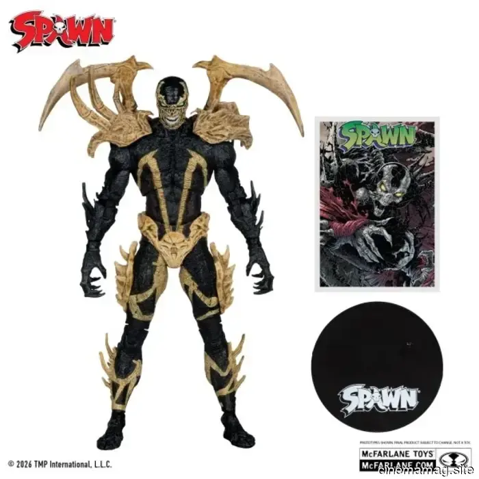 McFarlane Toys releases Nightmare Spawn, Wings of Redemption, and Curse of the Spawn action figures.