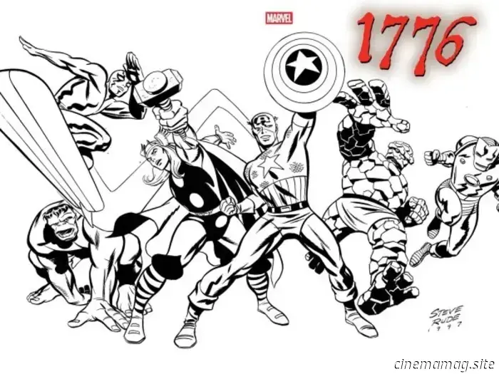 Gli eroi della Marvel si uniranno ai Padri Fondatori per salvare l'America nella serie "1776"