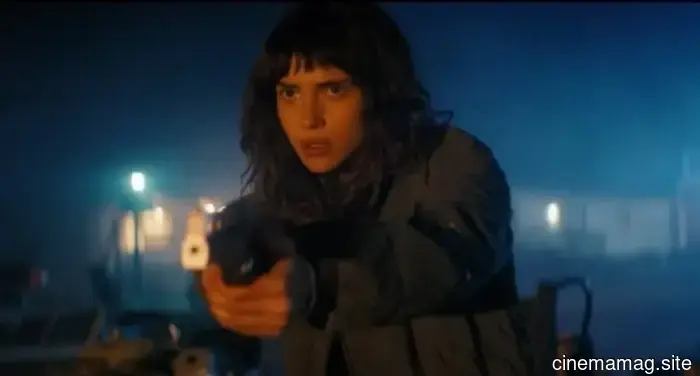 In the trailer for Adam Wingard's Onslaught, Adria Arjona faces off against super-soldiers.