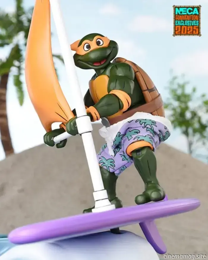 Teenage Mutant Ninja Turtles Bodacious Beach Bros. SDCC esclusivo 4-pack svelato da NECA