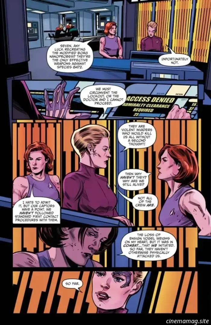 Comic Book Sneak Peek – Star Trek: Voyager – Homecoming #2