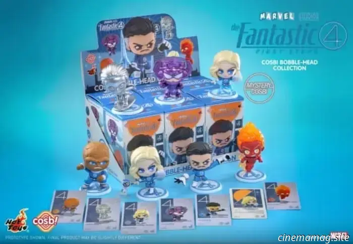 Hot Toys has introduced the Cosbi Bobble-Head Collection for The Fantastic Four: First Steps.