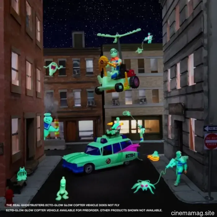 Kenner Classics I veri acchiappafantasmi Ecto-Glow Glow Copter e set esclusivo Comic-Con di Louis Tully svelato da Hasbro