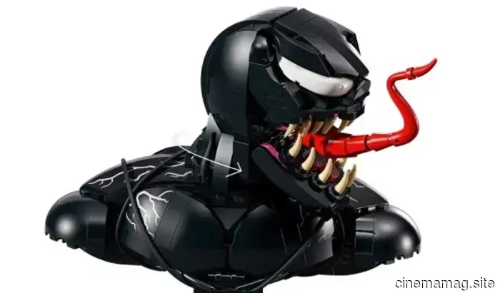 Venom si unisce alla collezione di busti Marvel di LEGO