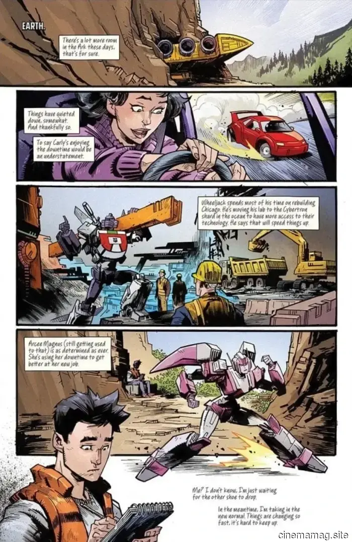Comic Book Sneak Peek – Transformers #33