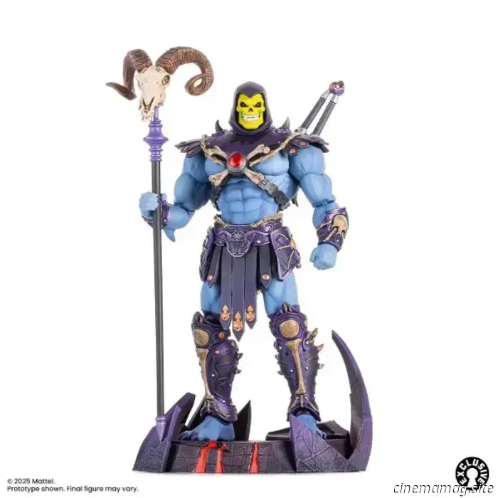 Mondo svela l'action figure MOTU200X di Skeletor dei Masters of the Universe.