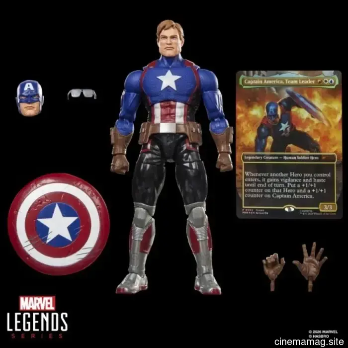 Marvel Супергерои встречают Magic: The Gathering с новыми фигурками из серии Marvel Legends.