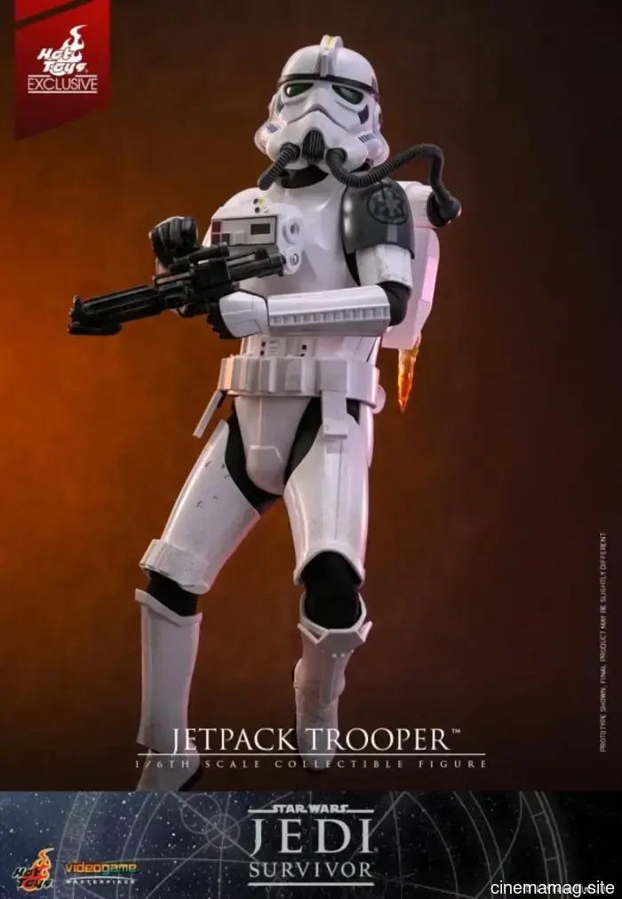 Star Wars Jedi: Survivor figura del Jetpack Trooper svelata da Hot Toys