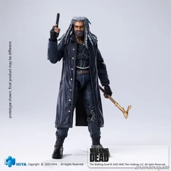 Ezekiel is part of Hiya Toys' new action figure in The Walking Dead Exquisite Mini Series.