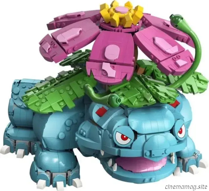 Линейка LEGO Pokémon запускается с Пикачу, Иви, Венузавром, Чаризардом и Бластойзом.