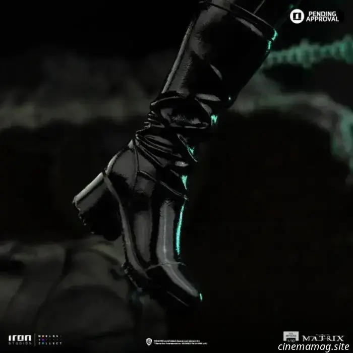 Trinity si unisce alla linea di collezionabili di Iron Studios dedicata a The Matrix con una nuova statua.