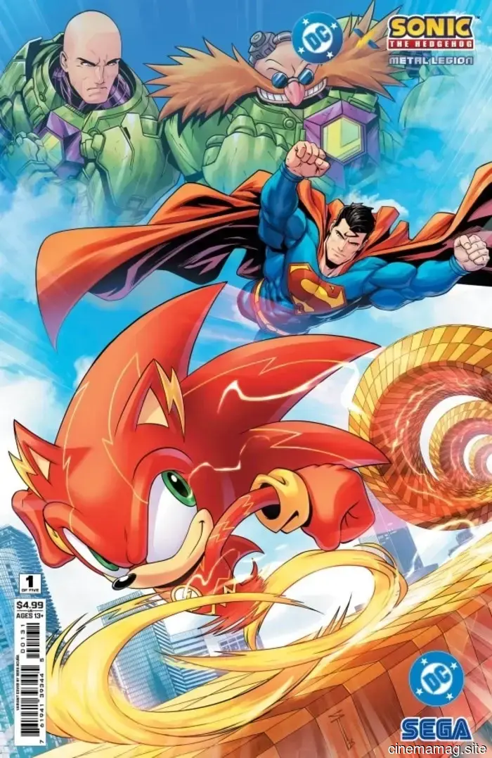 Comic Book Preview – DC x Sonic the Hedgehog: The Metal Legion #1