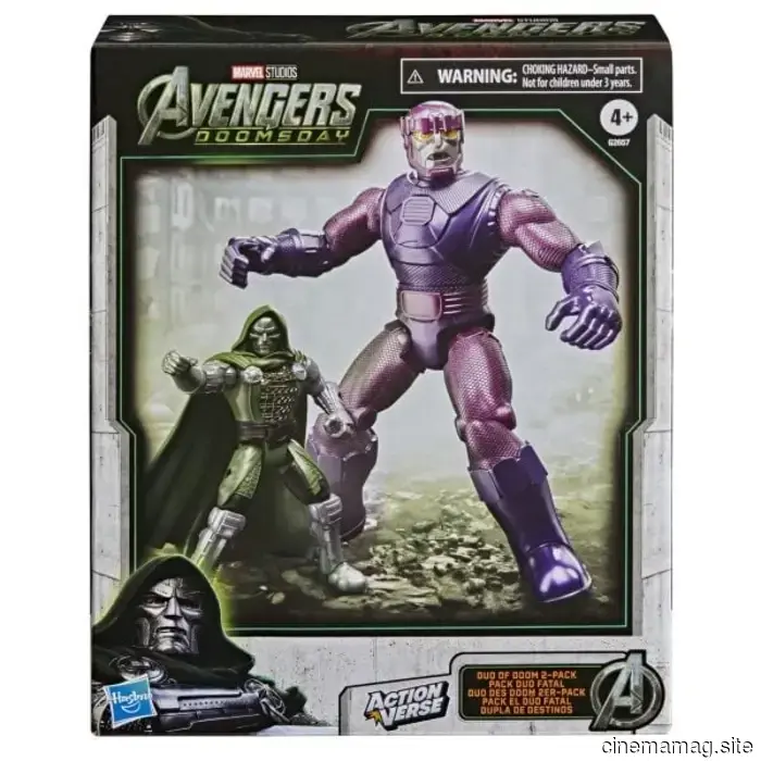 Hasbro has revealed the Marvel’s Avengers: Doomsday Actionverse and Titan Heroes figures.