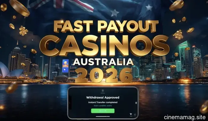Quick Payout Casinos in Australia 2026 - Best 5 Sites - MovieMaker Magazine