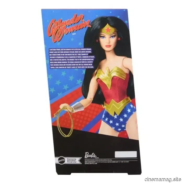 Mattel commemorates 90 years of Wonder Woman with a Signature Barbie Doll.