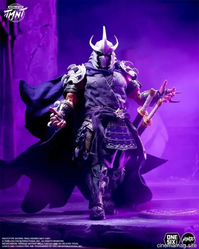 Mondo begins taking pre-orders for the sixth scale figure of Shredder from Teenage Mutant Ninja Turtles.