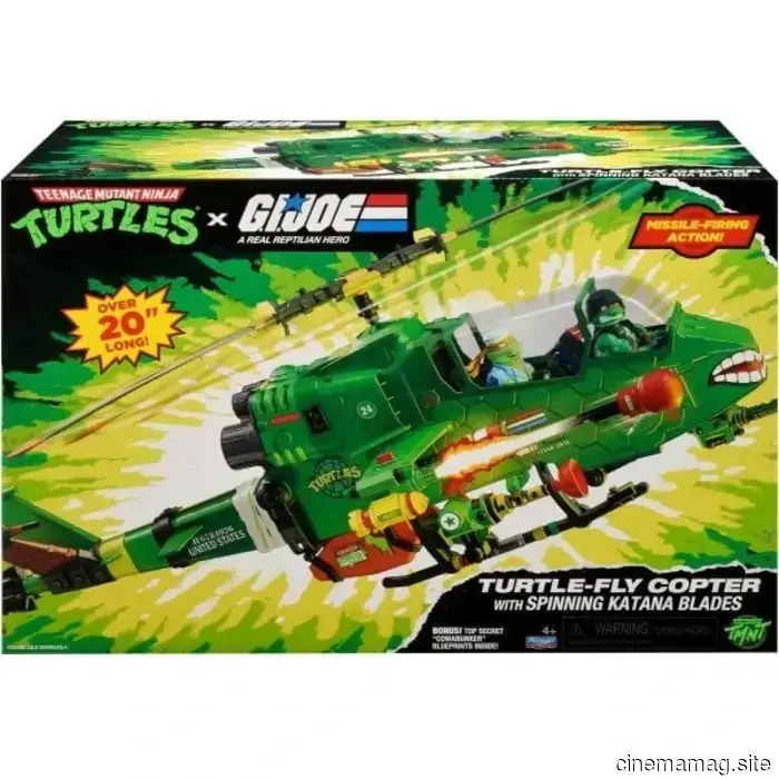 Pre-orders for the Teenage Mutant Ninja Turtles x G.I. Joe crossover action figures have been launched.