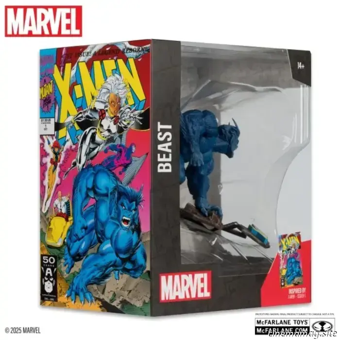 McFarlane Toys has revealed new Marvel collectibles featuring Spider-Man, Black Panther, The Thing, and Beast.