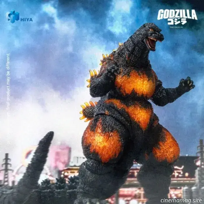 Hiya Toys has released the Exquisite Basic Series figure of Burning Godzilla from Godzilla vs. Destoroyah.