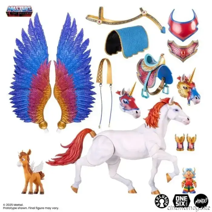She-Ra e Swift Wind, i maestri dell'universo, figure in scala sei rivelate da Mondo